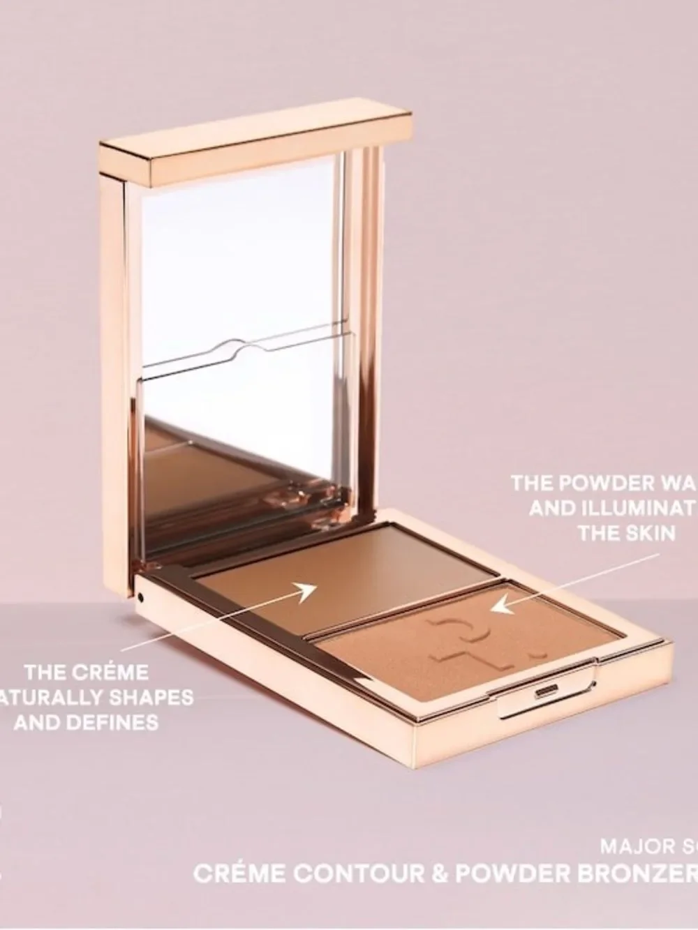 Patrick Ta  Major Sculpt Crème Contour & Powder Bronzer Duo